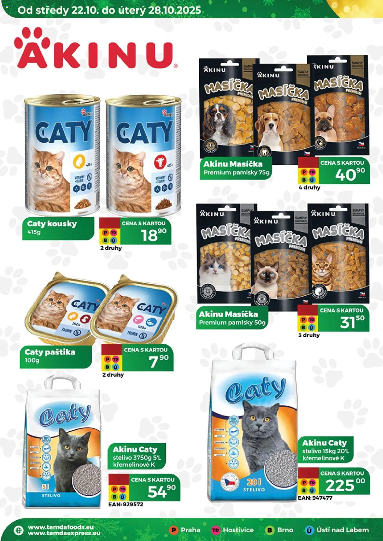 Tamda Foods leták od 22.10.2025 | Strana: 28 | Produkty: Stelivo, Paštika