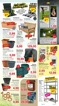 Jawoll Prospekt ab 09.03.2026 gültig | Seite: 9 | Produkte: Gewicht, Regal, Batterie, Blumentopf