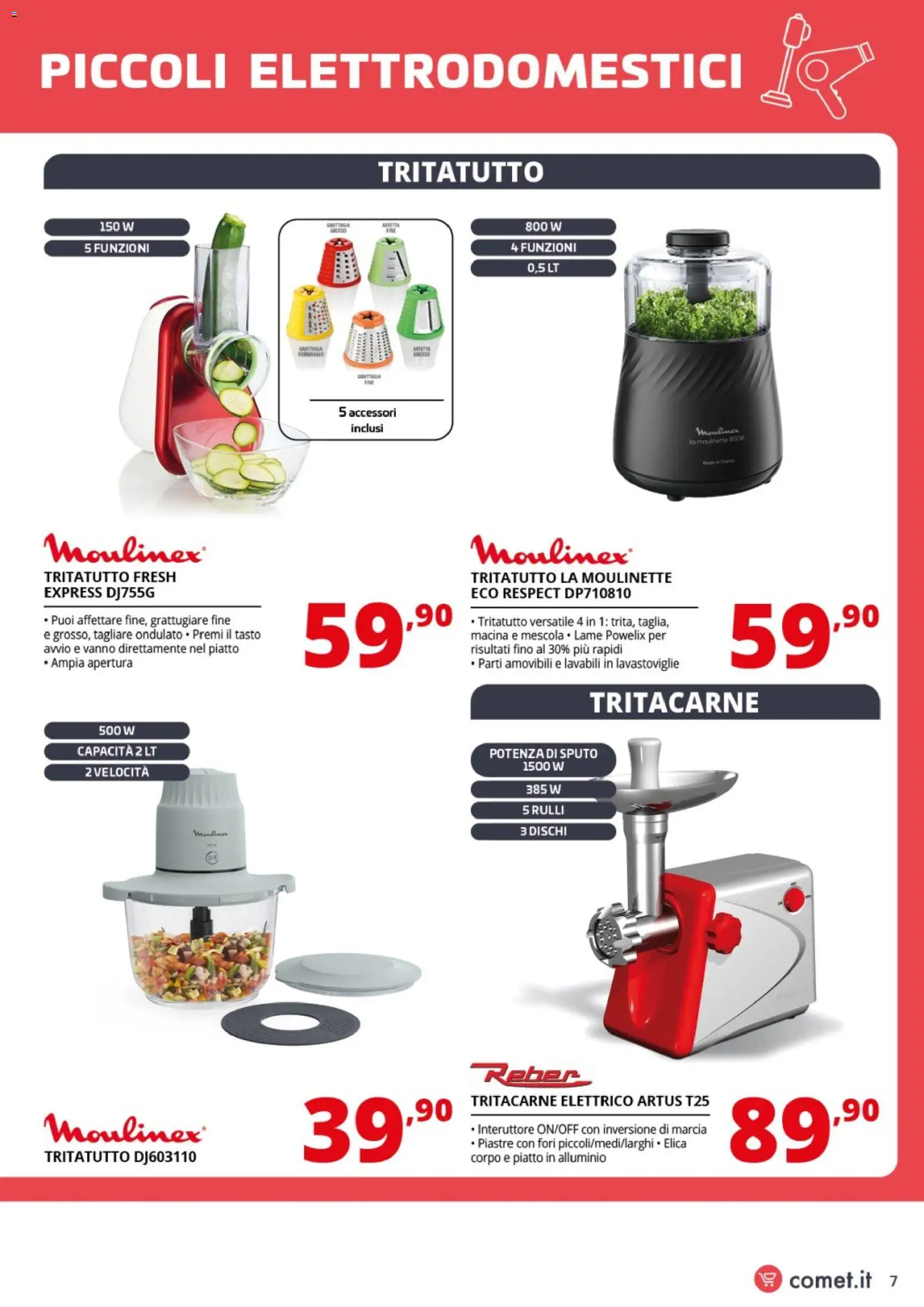 Volantino Comet del 31.10.2025 | Pagina: 7