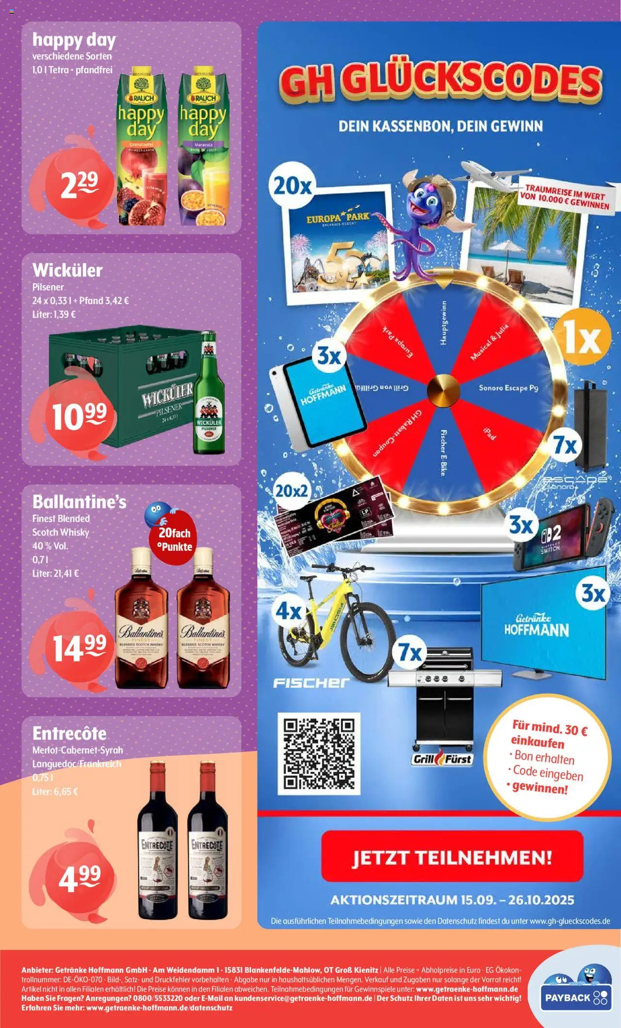 Getränke Hoffmann - Hamburg – gültig ab 06.10.2025 | Seite: 8 | Produkte: Whisky, Grill, Ipad, Entrecote
