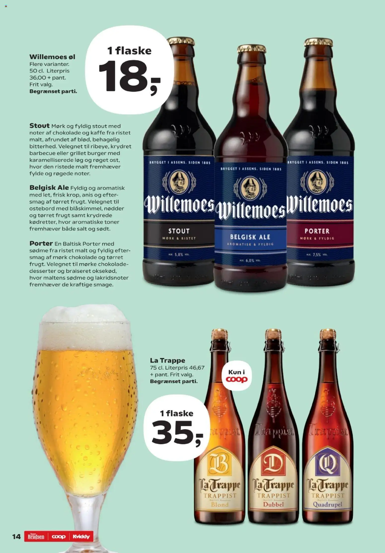 Super Brugsen tilbudsavis – gyldig fra 06.03.2026 | Side: 14 | Produkter: Kaffe, Nødder, Løg, Tørret frugt