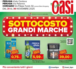 Anteprima del volantino Oasi Perugia catalogo valido a partire dal 21.11.2025