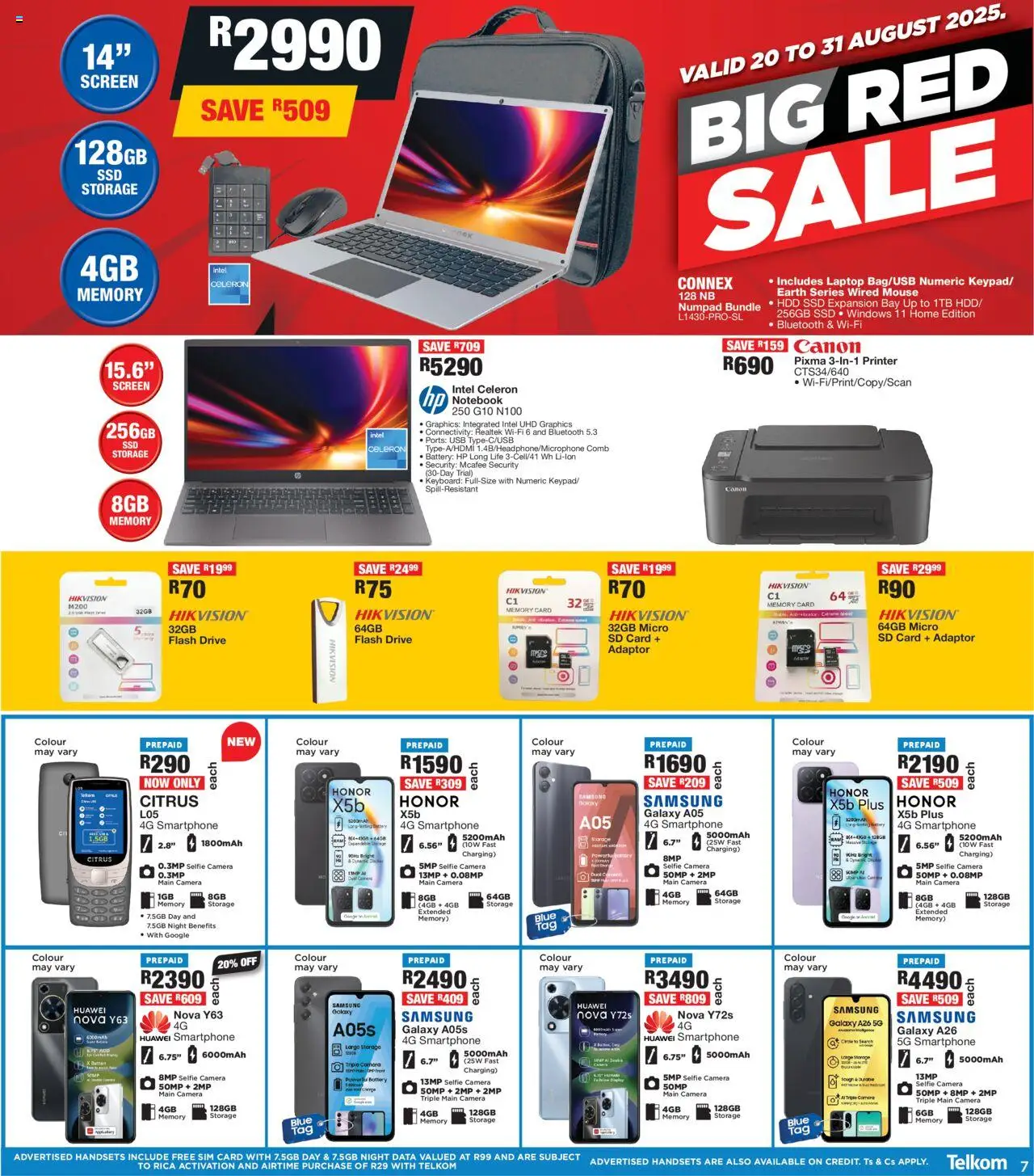 OK Furniture Catalogue │ valid from 20.08.2025 | Page: 7 | Products: Data, Sim, Memory card, USB