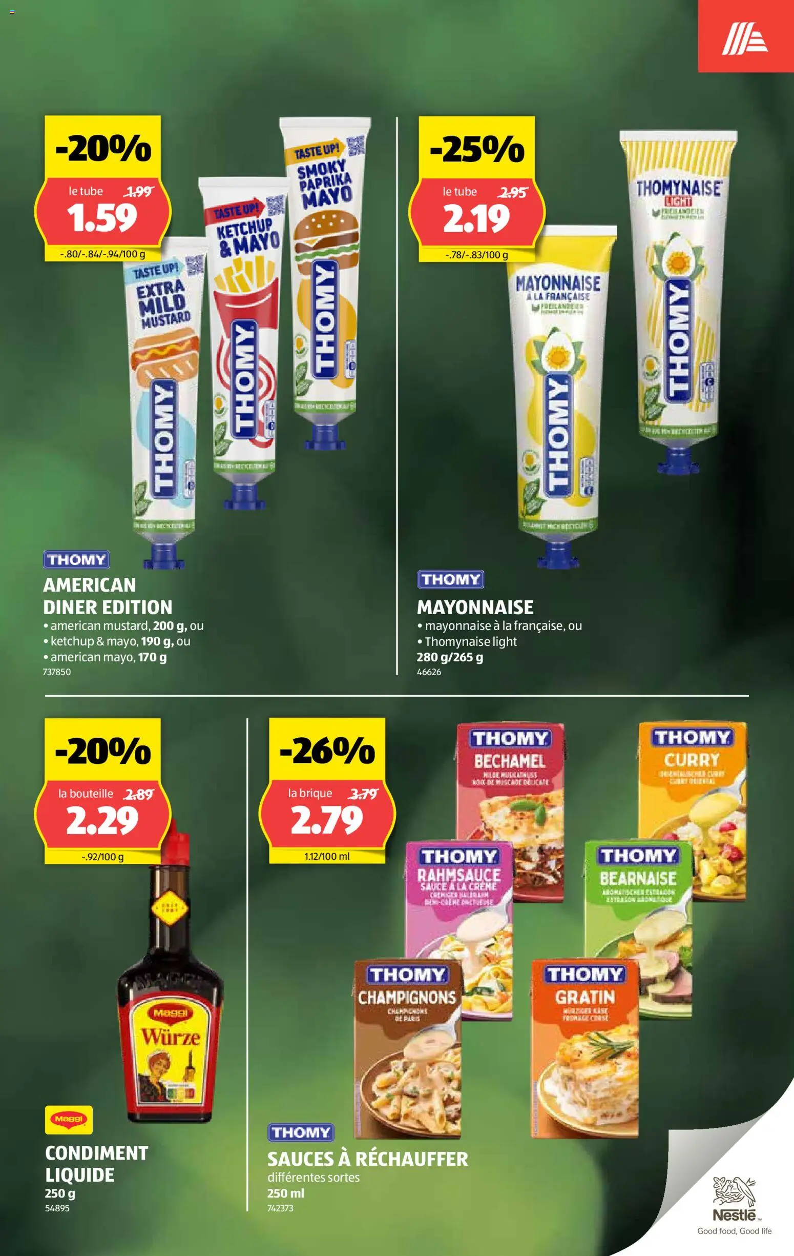 Aldi Aktionen FR – gültig ab 08.01.2026 | Seite: 10 | Produkte: Champignons, Ketchup, Mayonnaise, Creme