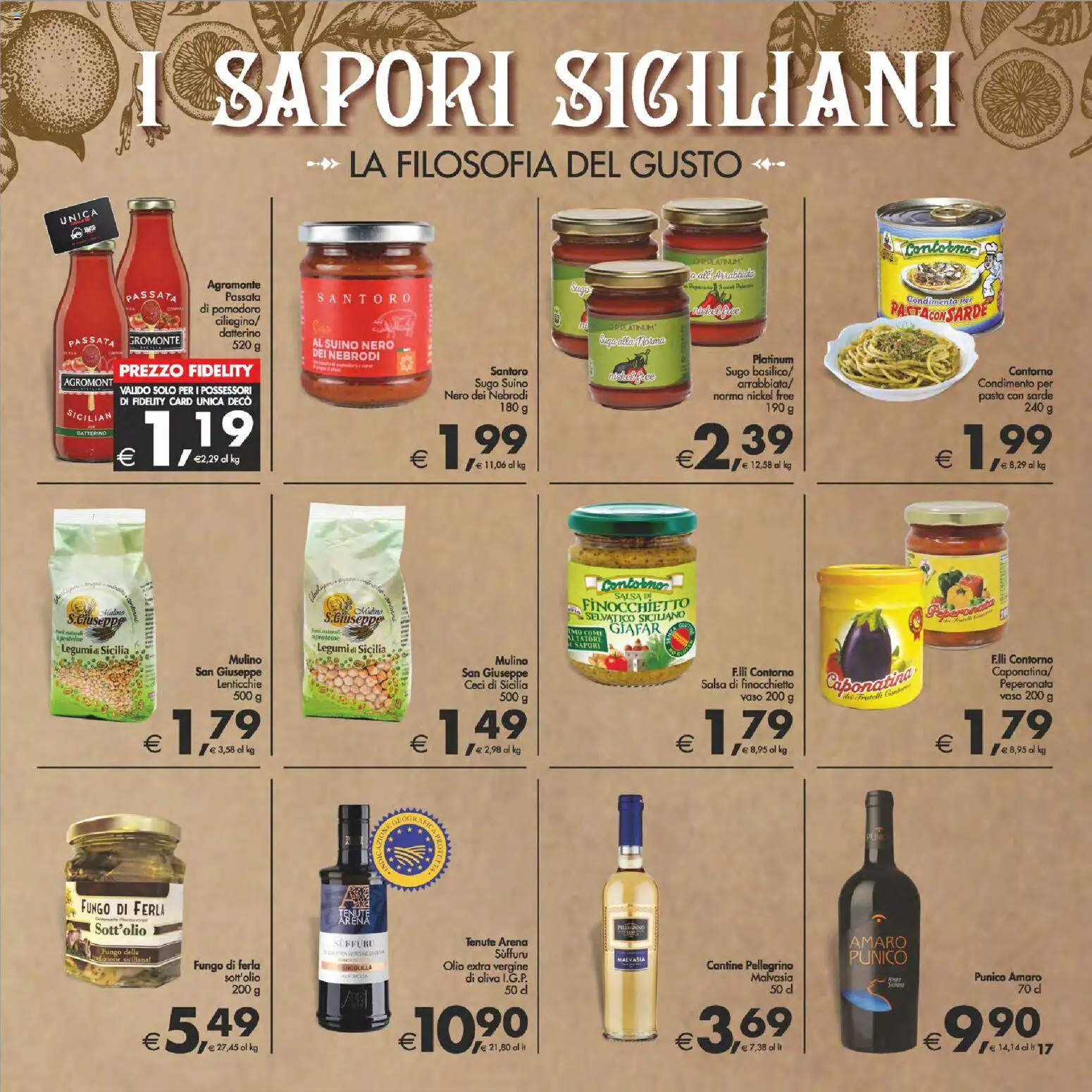 Volantino Decò del 14.11.2025 | Pagina: 17 | Prodotti: Salsa, Pomodoro, Vaso, Amaro
