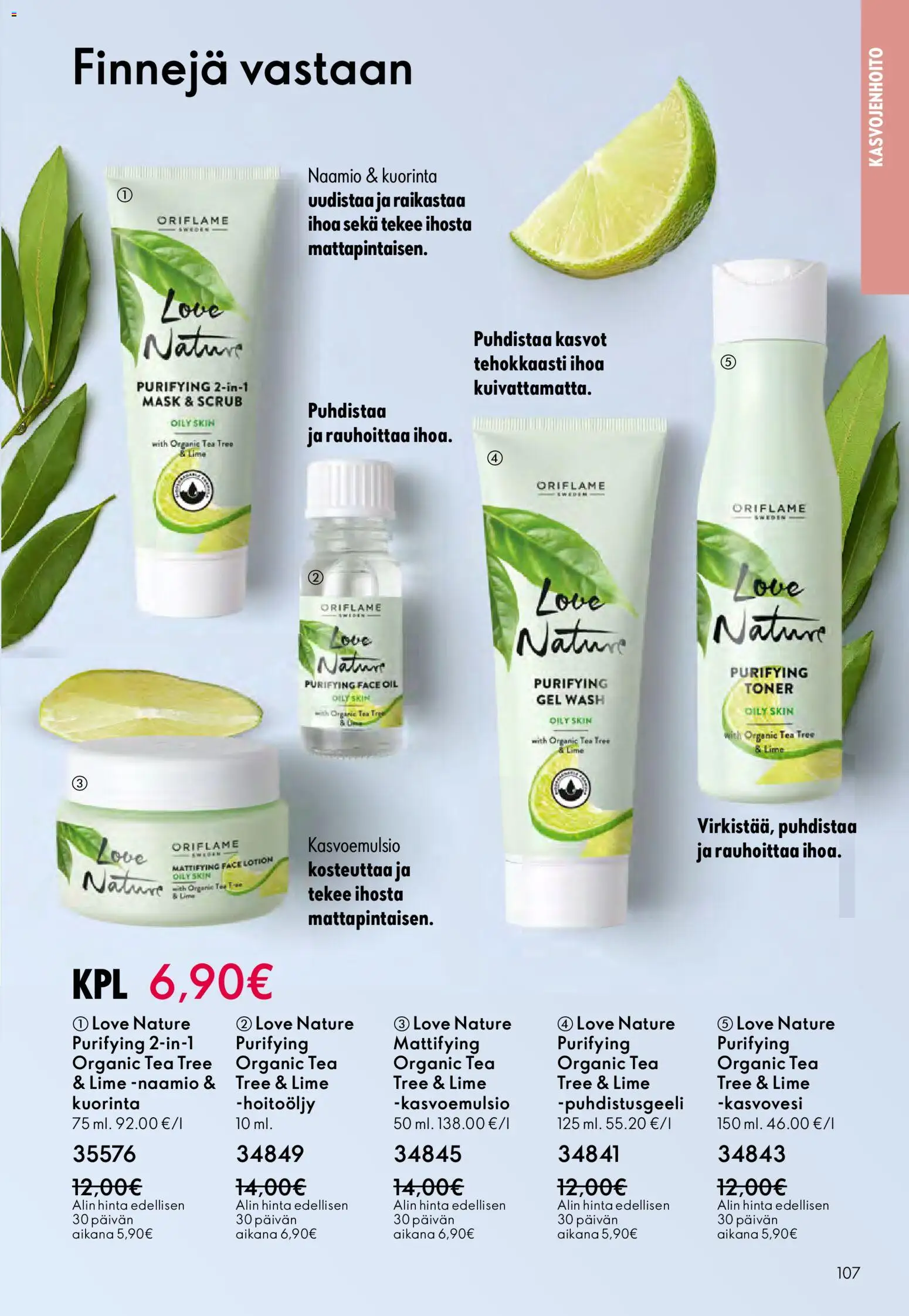 Oriflame - Esite 17 – voimassa 10.12.2025 alkaen | Sivu: 107 | Tuotteet: Naamio, Kuorinta