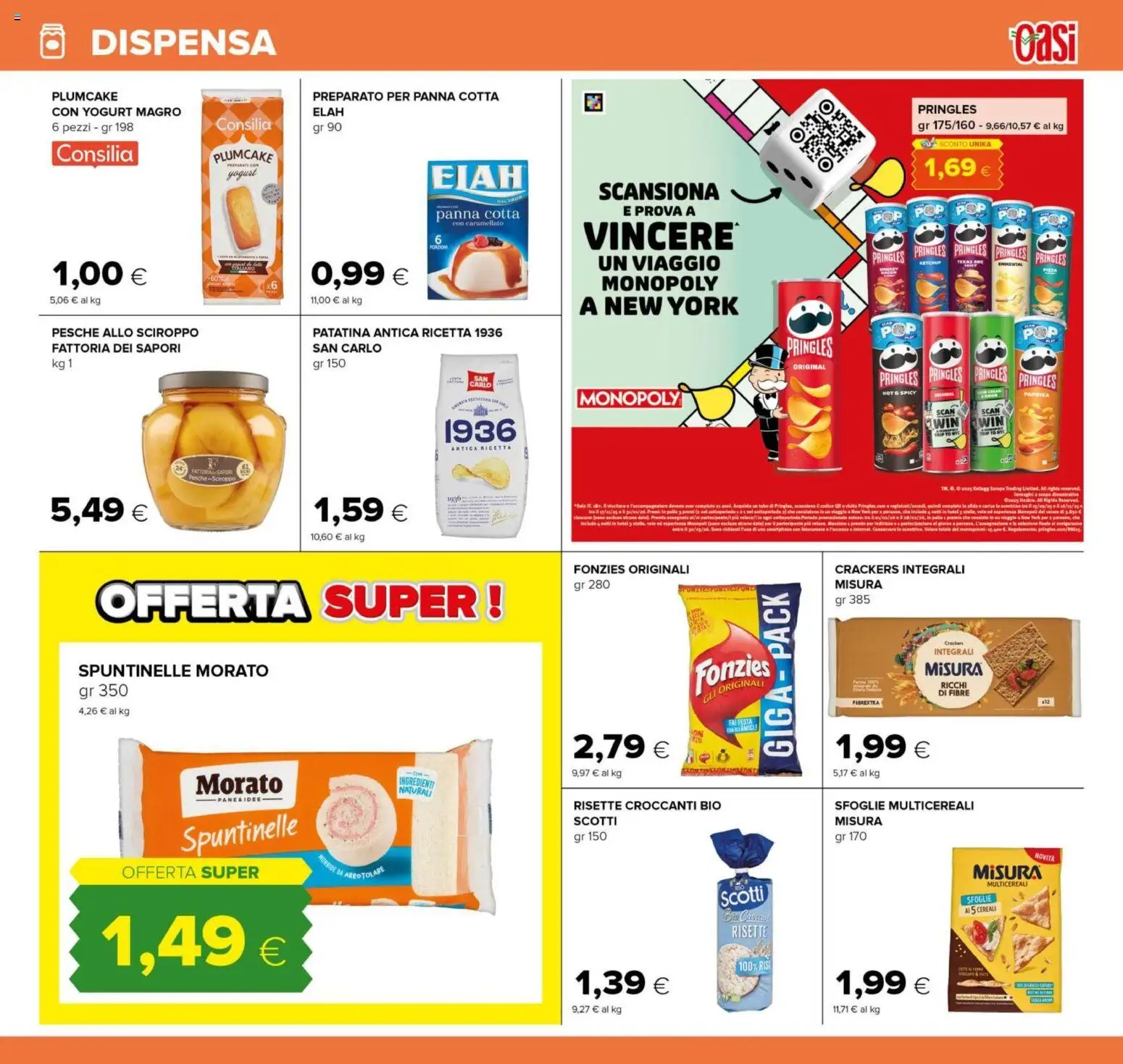 Volantino Oasi del 15.12.2025 | Pagina: 29 | Prodotti: Cereali, Ketchup, Panna, Plumcake