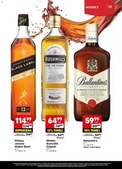 Delikatesy Centrum Gazetka alkoholowa od 07.07.2025 | Strona: 19 | Produkty: Whisky Bushmills, Delikatesy, Black Label, Whisky