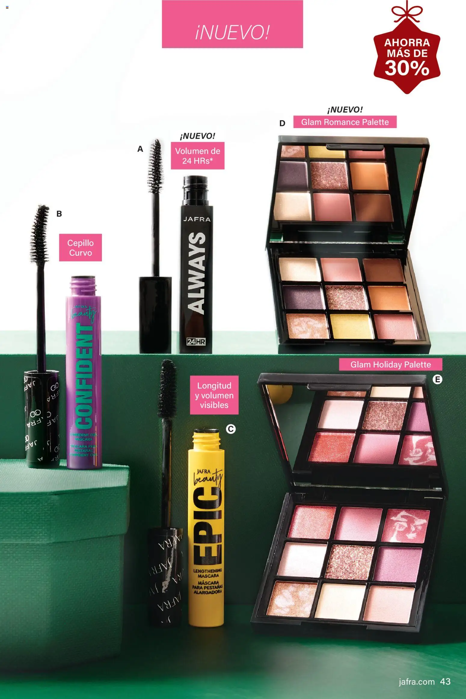 JAFRA folleto │ válido desde el 01.12.2025 | Página: 43 | Productos: Cepillo, Máscara
