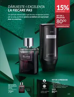 Ofertele Avon valabile de la 01.12.2025 | Pagină: 125 | Produse: Body, Toaletă, Apă de toaletă, Gel de duș