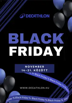 Decathlon Black Friday értesítés - amely érvényes a következő dátumtól: 12.11.2025