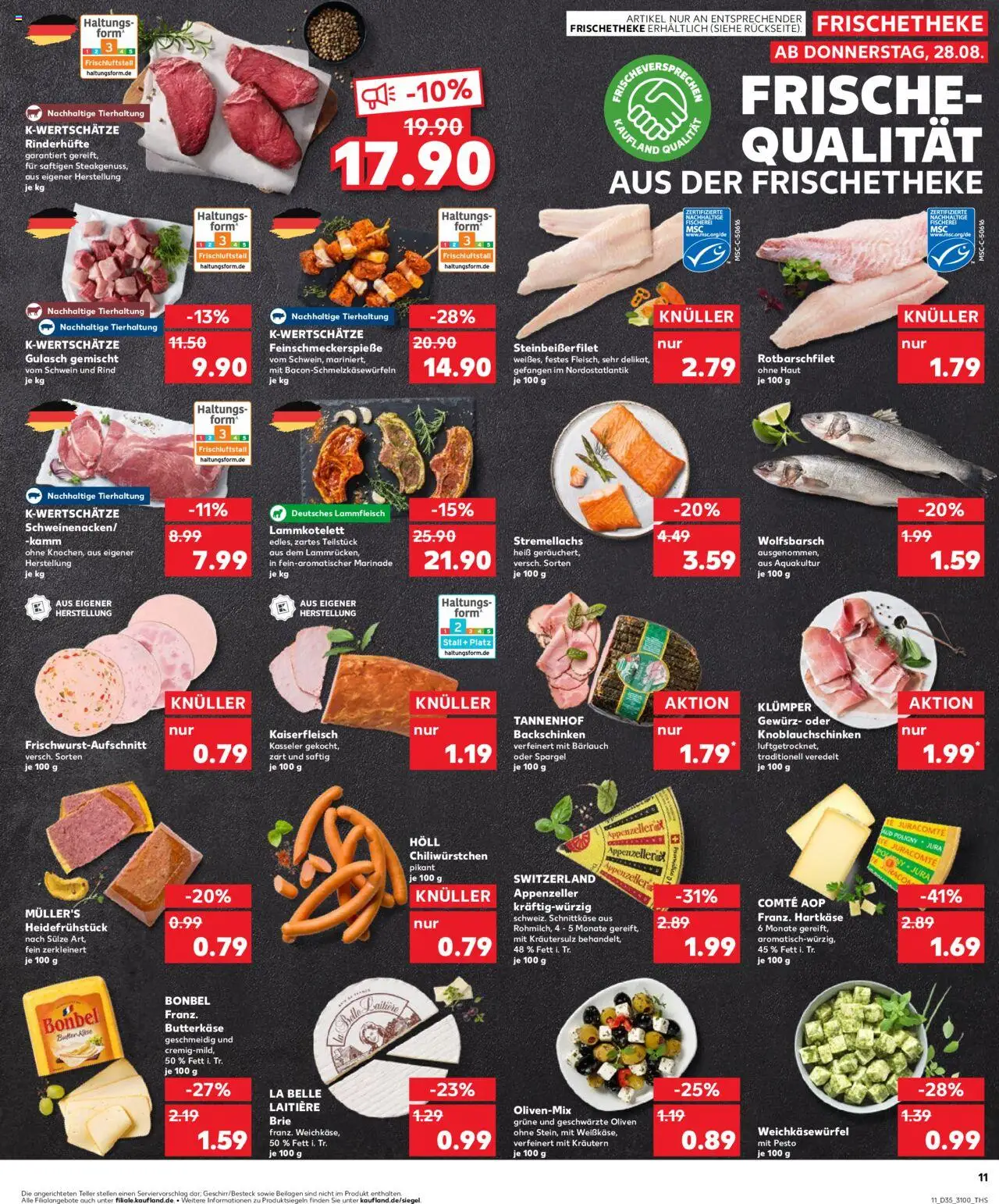 Kaufland prospekt Leipzig	 - gültig ab dem 28.08.2025 | Seite: 11 | Produkte: Jura, Spargel, Gulasch, Chili