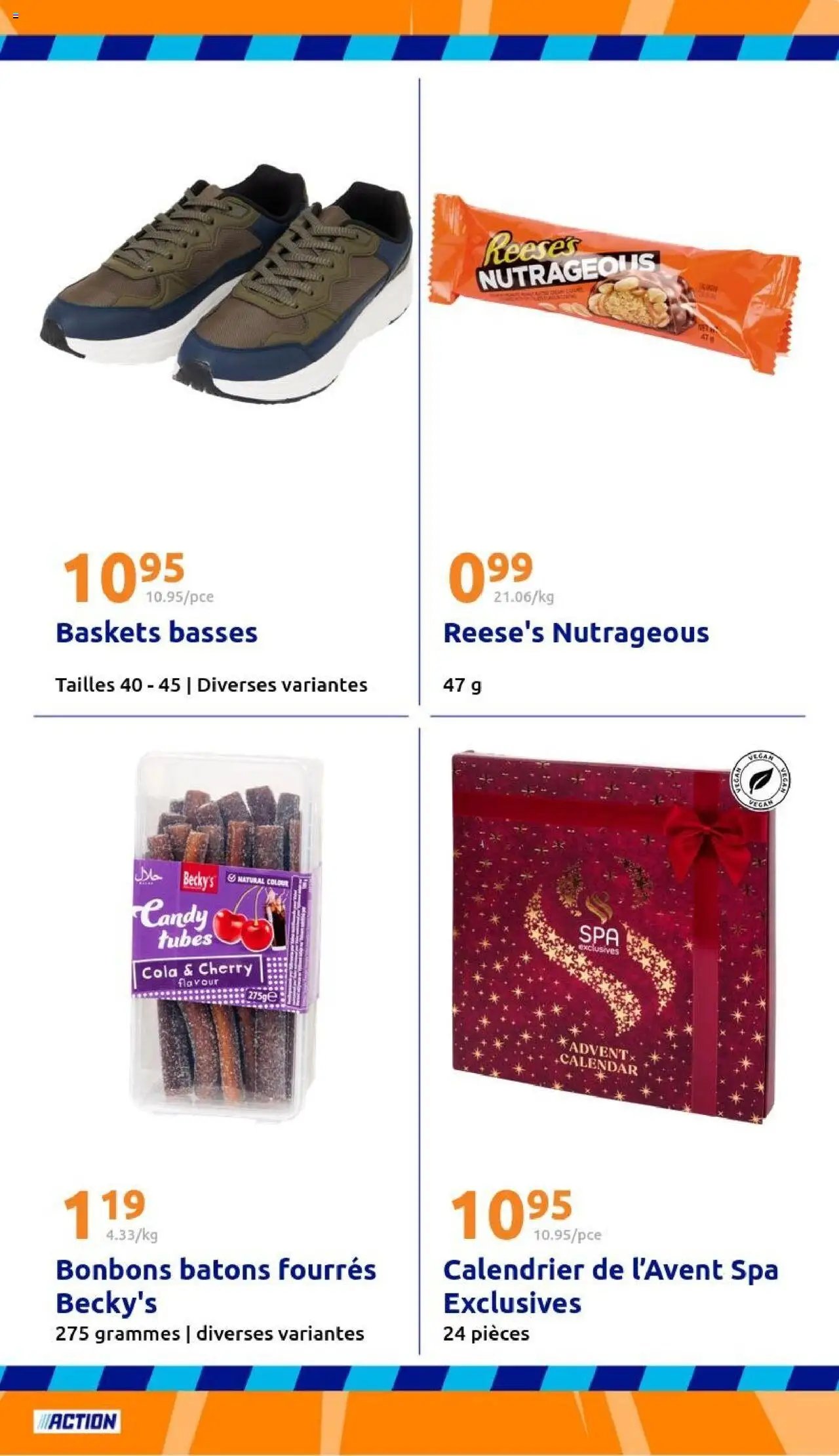 {H1} | Page: 27 | Produits: Calendrier, Calendrier de l'avent, Baskets, Bonbons