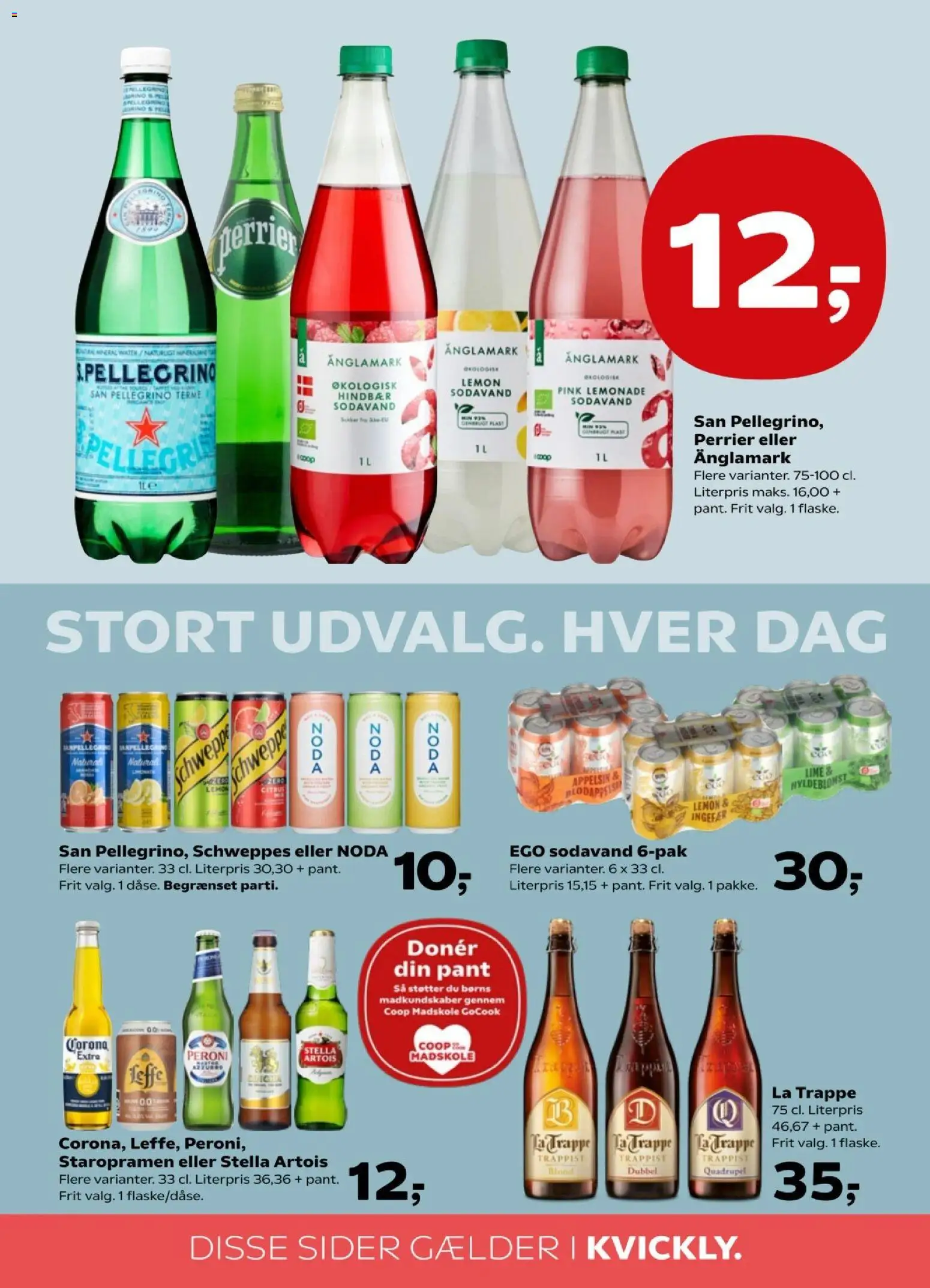 Kvickly tilbudsavis – gyldig fra 30.01.2026 | Side: 32 | Produkter: Sodavand, Lime, Hindbær