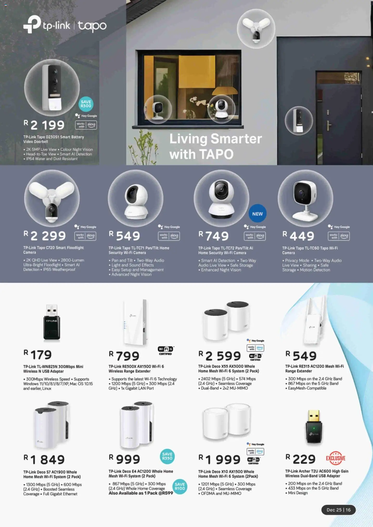 New Computer Mania catalogue – valid from 01.12.2025 | Page: 17 | Products: Audio, USB, Battery, Light