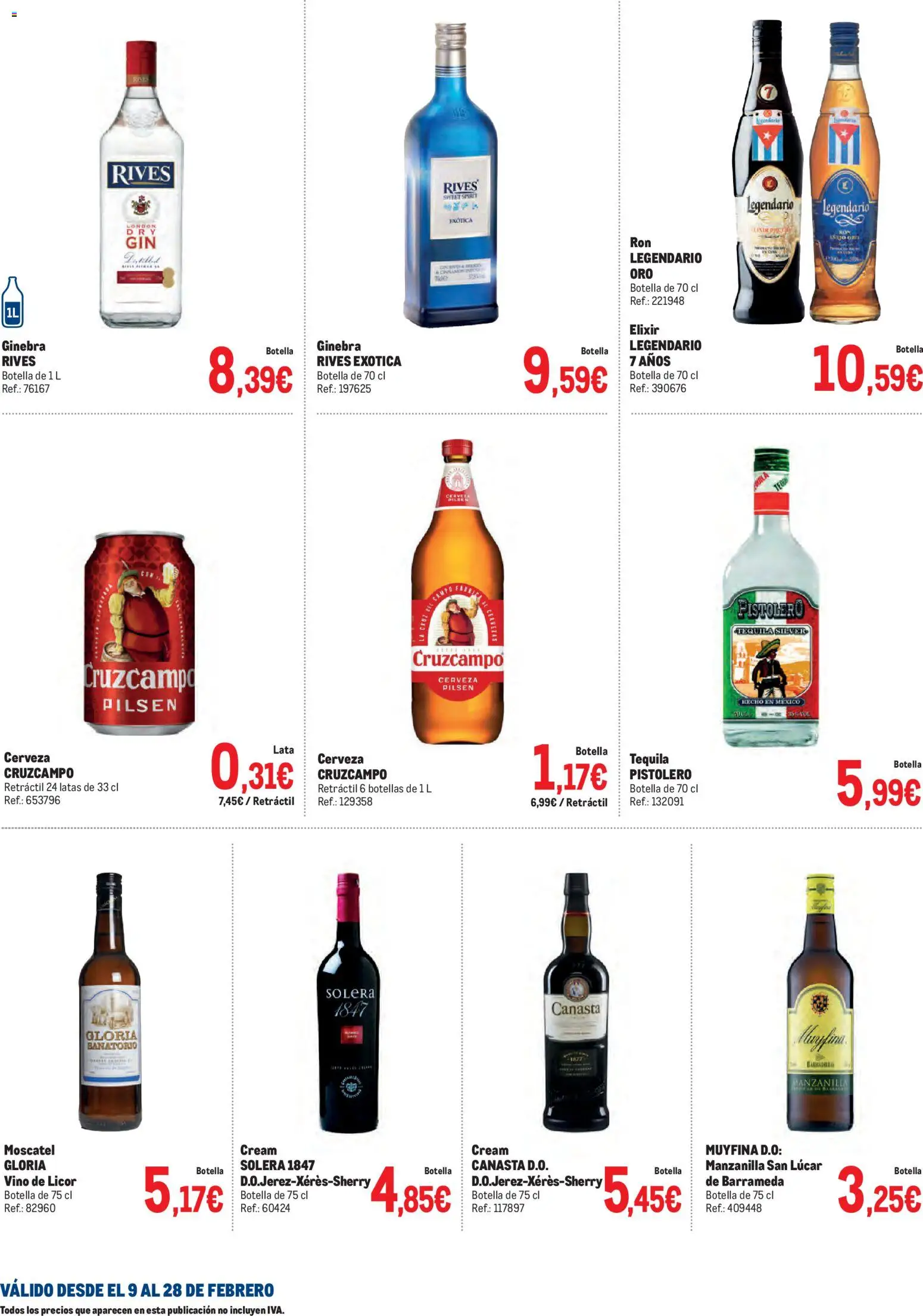 Makro - Carnaval Sur 2 │ válido desde el 09.02.2026 | Página: 5 | Productos: Licor, Vino, Cerveza, Ginebra