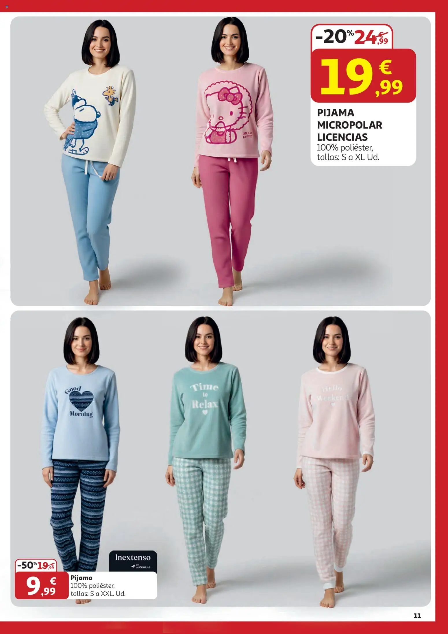 Alcampo - HG Nacional │ válido desde el 26.12.2025 | Página: 11 | Productos: Pijama