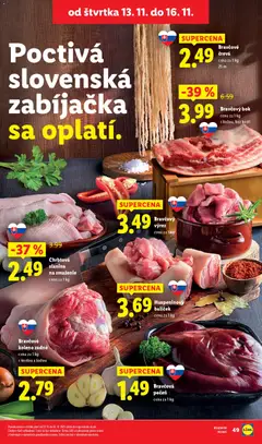 Lidl leták platný od 10.11.2025 | Strana: 71