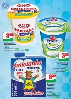 Śmietana 18% Polska Mlekovita, Śmietana 18% Polska Mlekovita 400 g od 17.09.2025 | Strona: 40