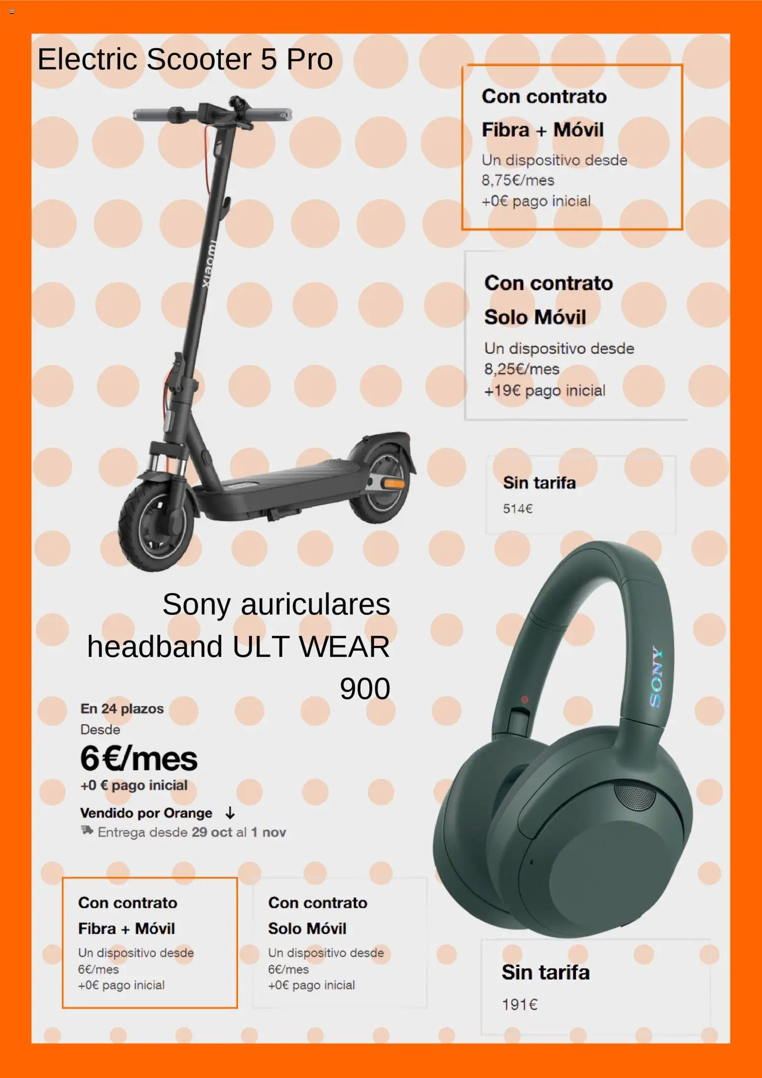 Orange ofertas │ válido desde el 25.10.2025 | Página: 5 | Productos: Auriculares