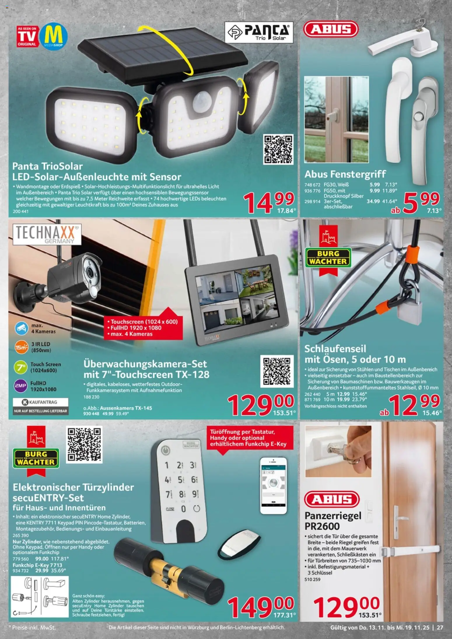 Selgros  Non Food – gültig ab 13.11.2025 | Seite: 27 | Produkte: Tür