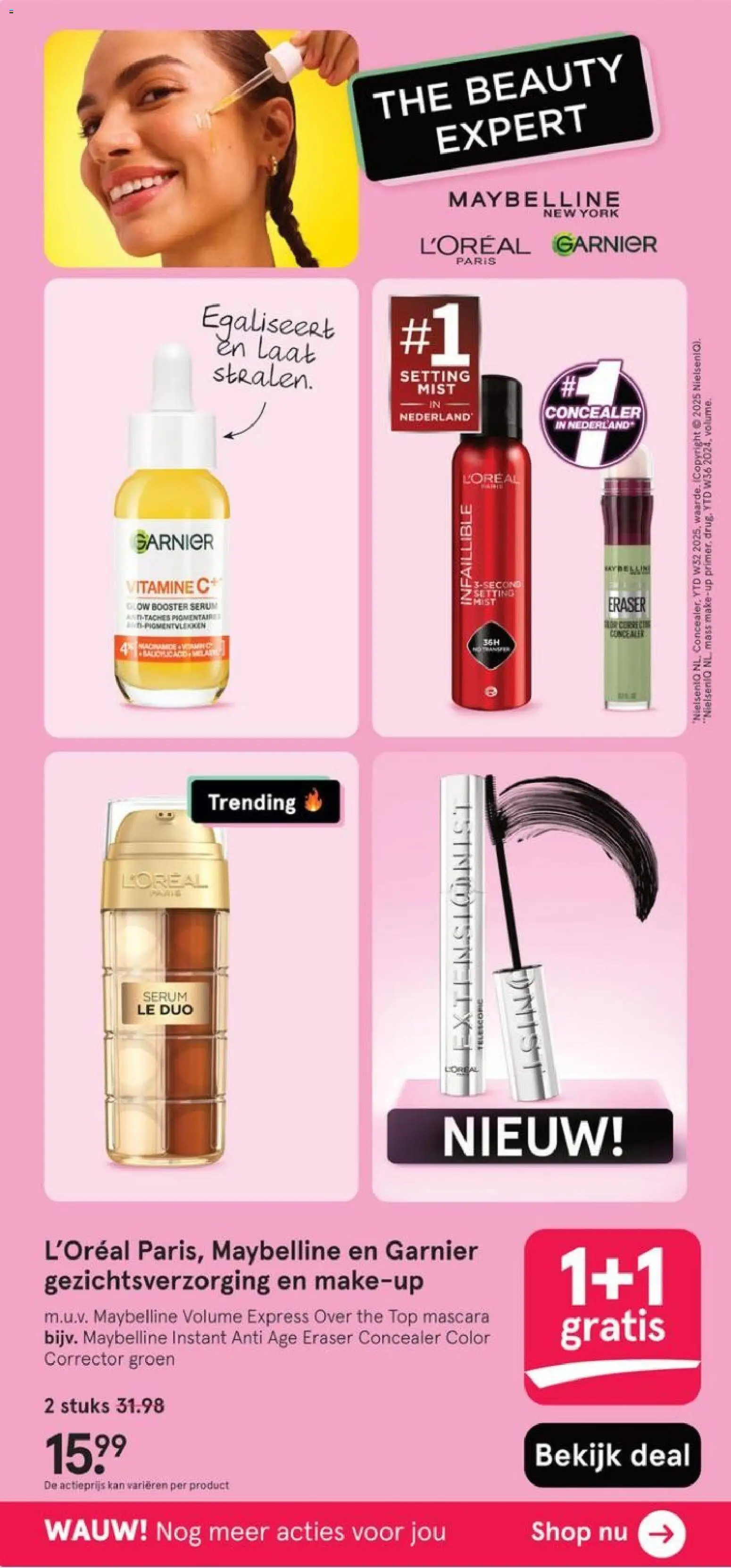 {H1} | Pagina: 14 | Producten: Kan, Concealer, Mascara