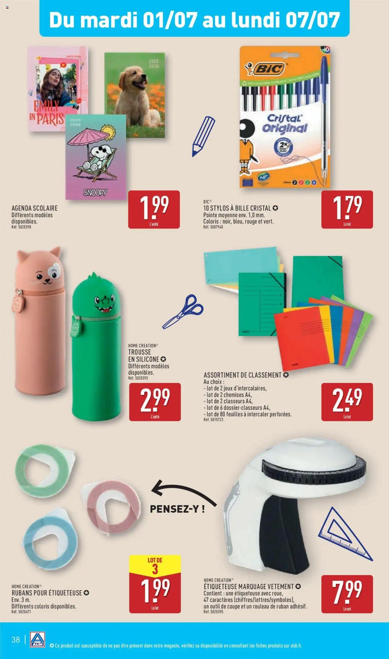  | Page: 41 | Produits: Étiqueteuse, Rouleau, Jeux, Home Creation