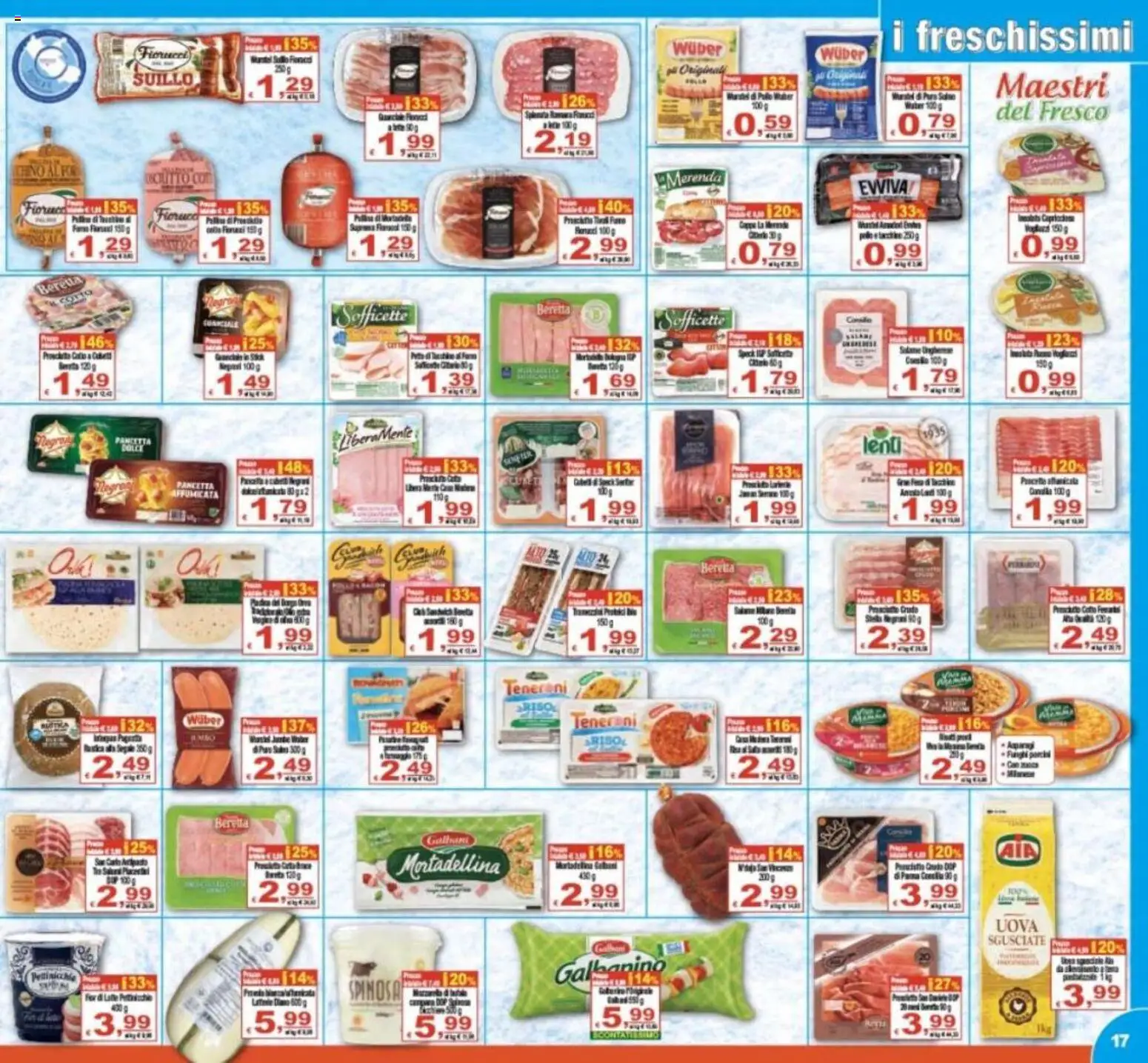 Volantino CTS del 16.12.2025 | Pagina: 17 | Prodotti: Uova, Pancetta, Latte, Funghi