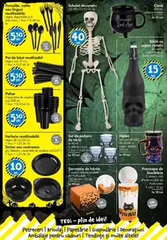 Ofertele TEDi valabile de la 10.10.2025 | Pagină: 14 | Produse: Pahare, Linguri, Bucătărie, Farfurie