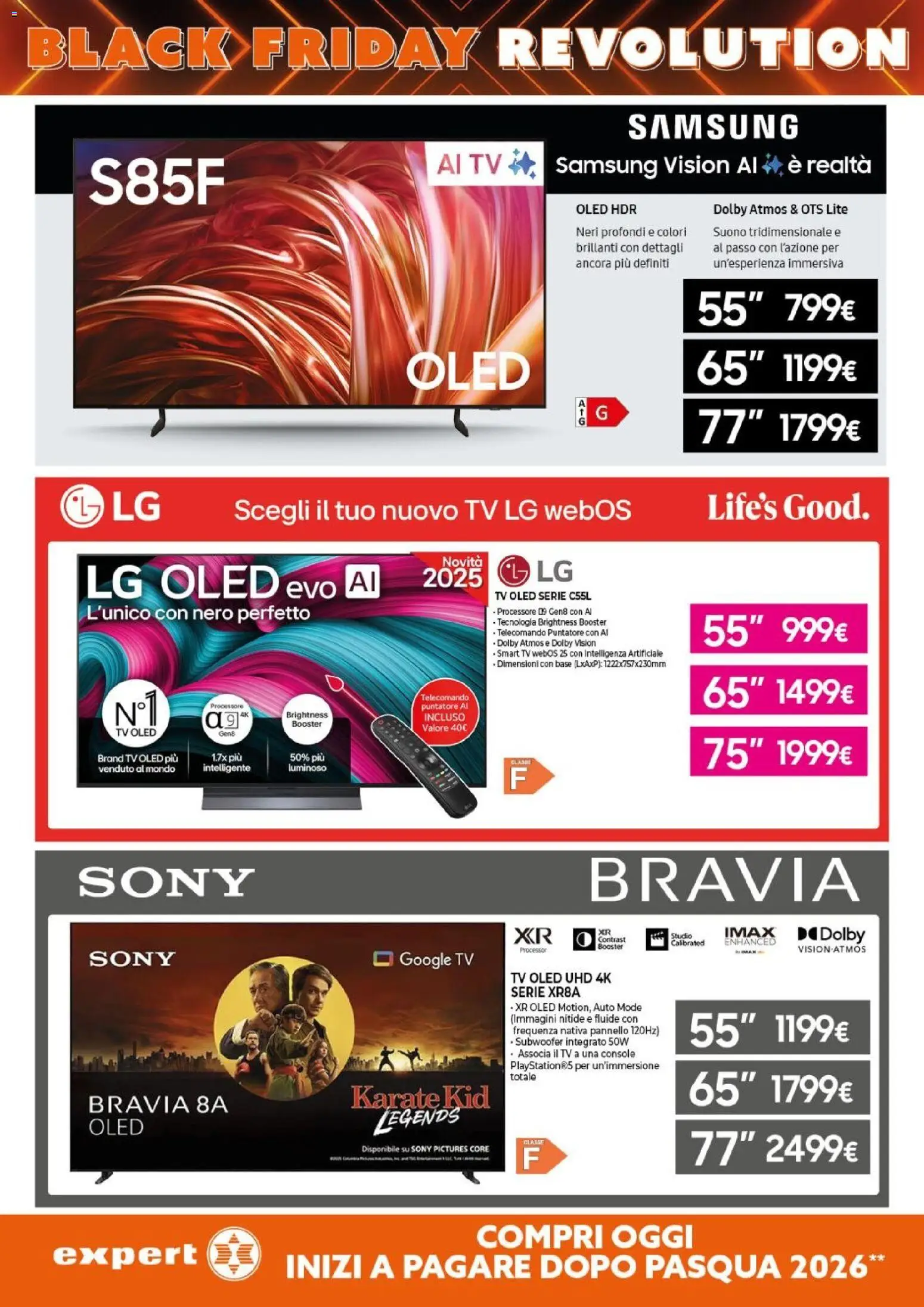 Volantino Expert del 24.11.2025 | Pagina: 15 | Prodotti: Telecomando, smart TV, TV, Samsung