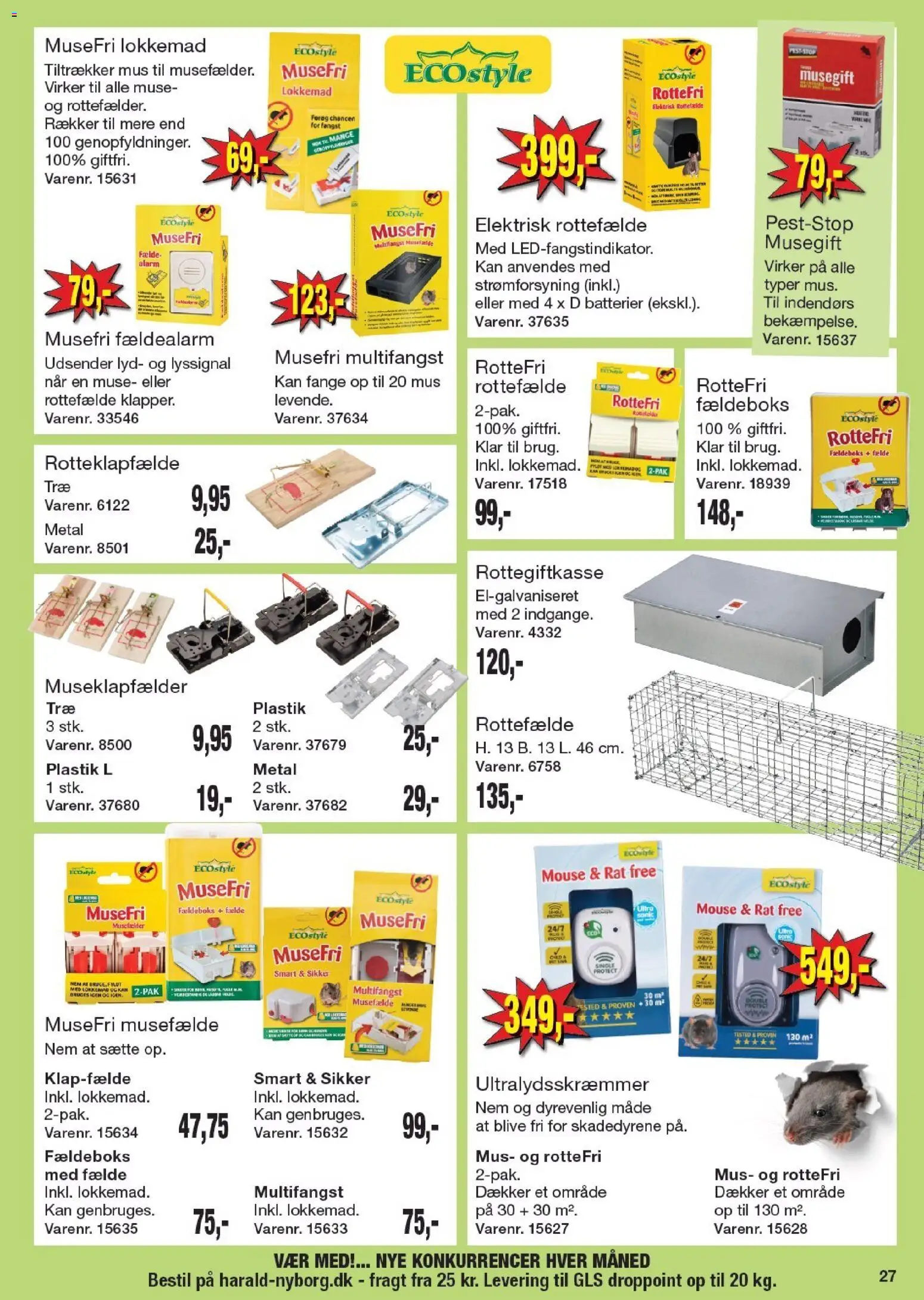 Harald Nyborg tilbudsavis – gyldig fra 26.02.2026 | Side: 29 | Produkter: Batterier, Mus, Lyd