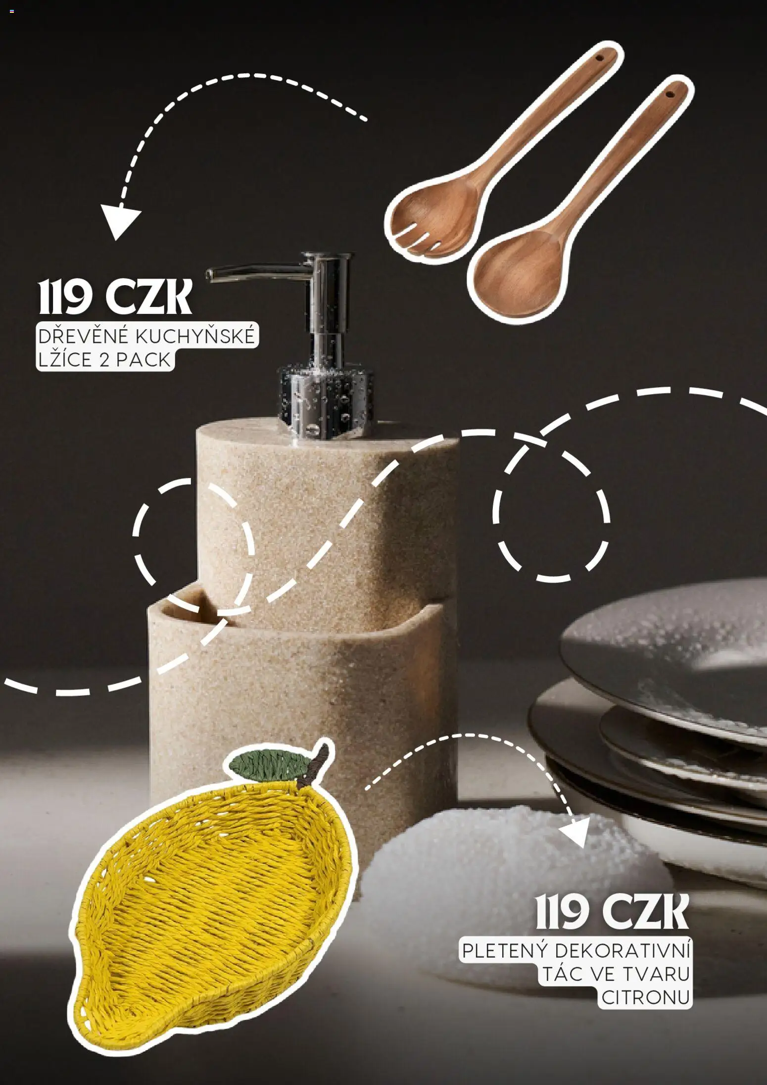 Sinsay leták od 17.04.2026 | Strana: 2 | Produkty: Lžíce, Tác