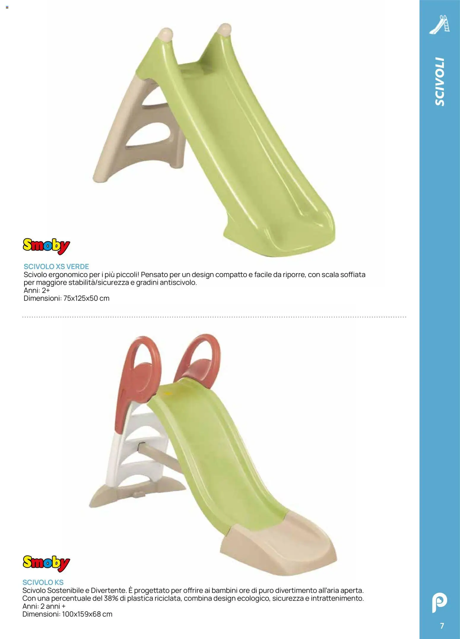 Volantino Prenatal del 28.04.2026 | Pagina: 7 | Prodotti: Scivolo, Scala