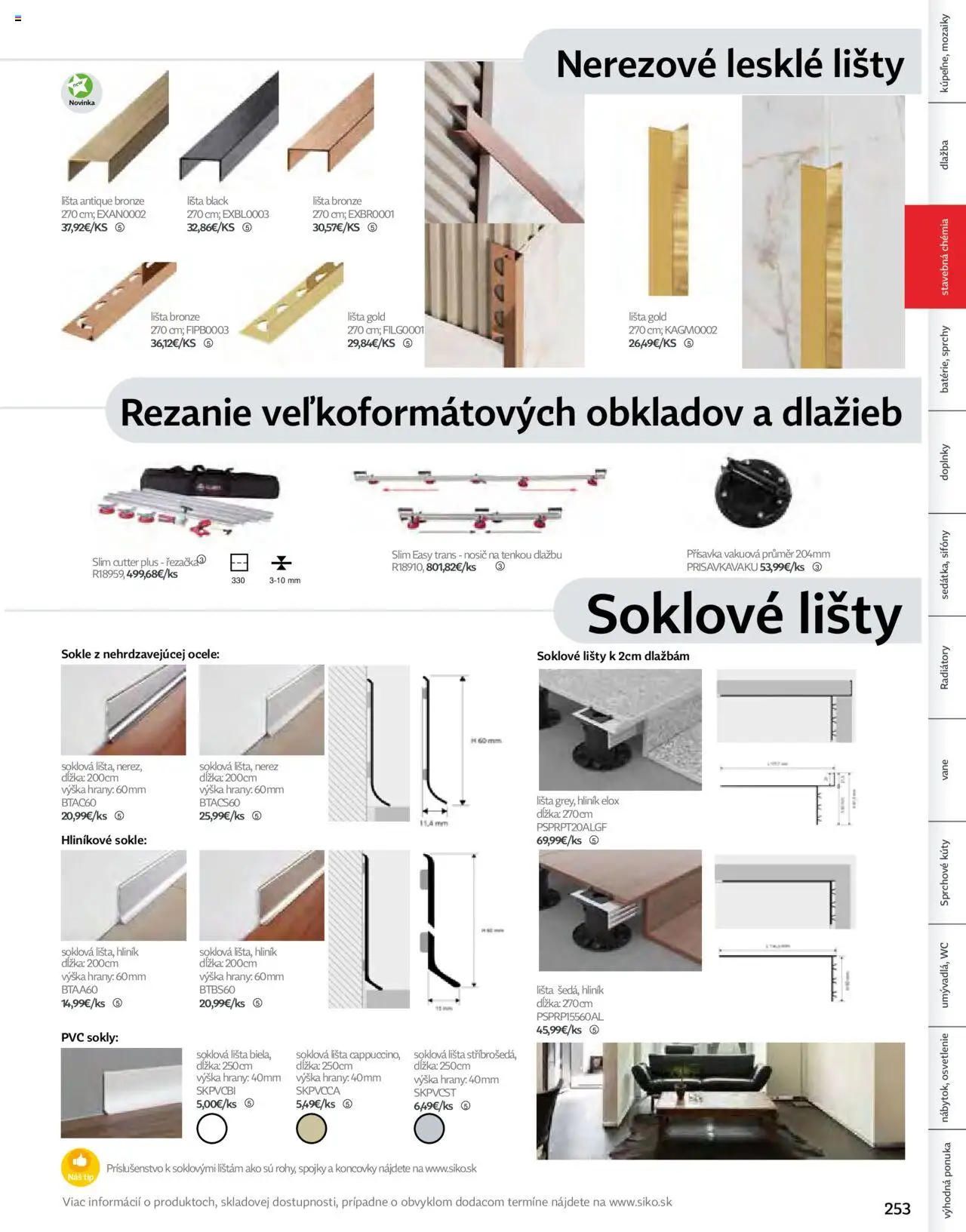 Siko leták │ platný od 01.08.2024 | Strana: 359 | Produkty: Osvetlenie, Náradie, Dlažba, Rezačka