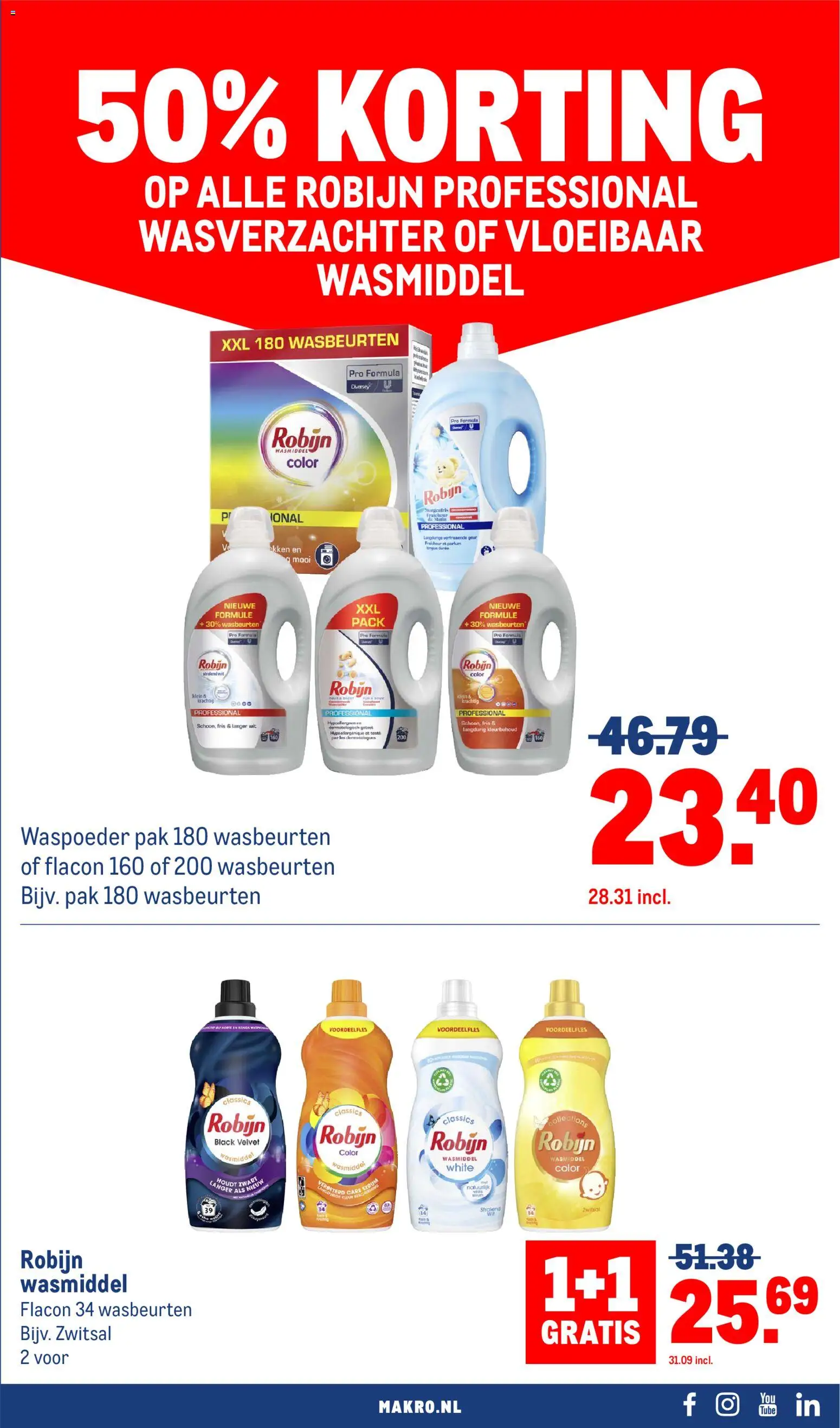 {H1} | Pagina: 49 | Producten: Wasmiddel, Wasverzachter, Robijn, Parfum