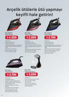 01.11.2025 tarihinden itibaren geçerli olan Arçelik kataloğu önizlemesi | Sayfa: 66