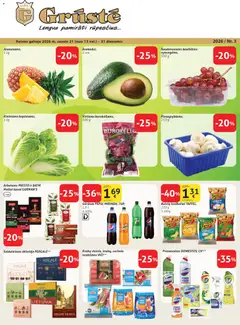 GRUSTE leidinys galioja nuo 21.01.2026