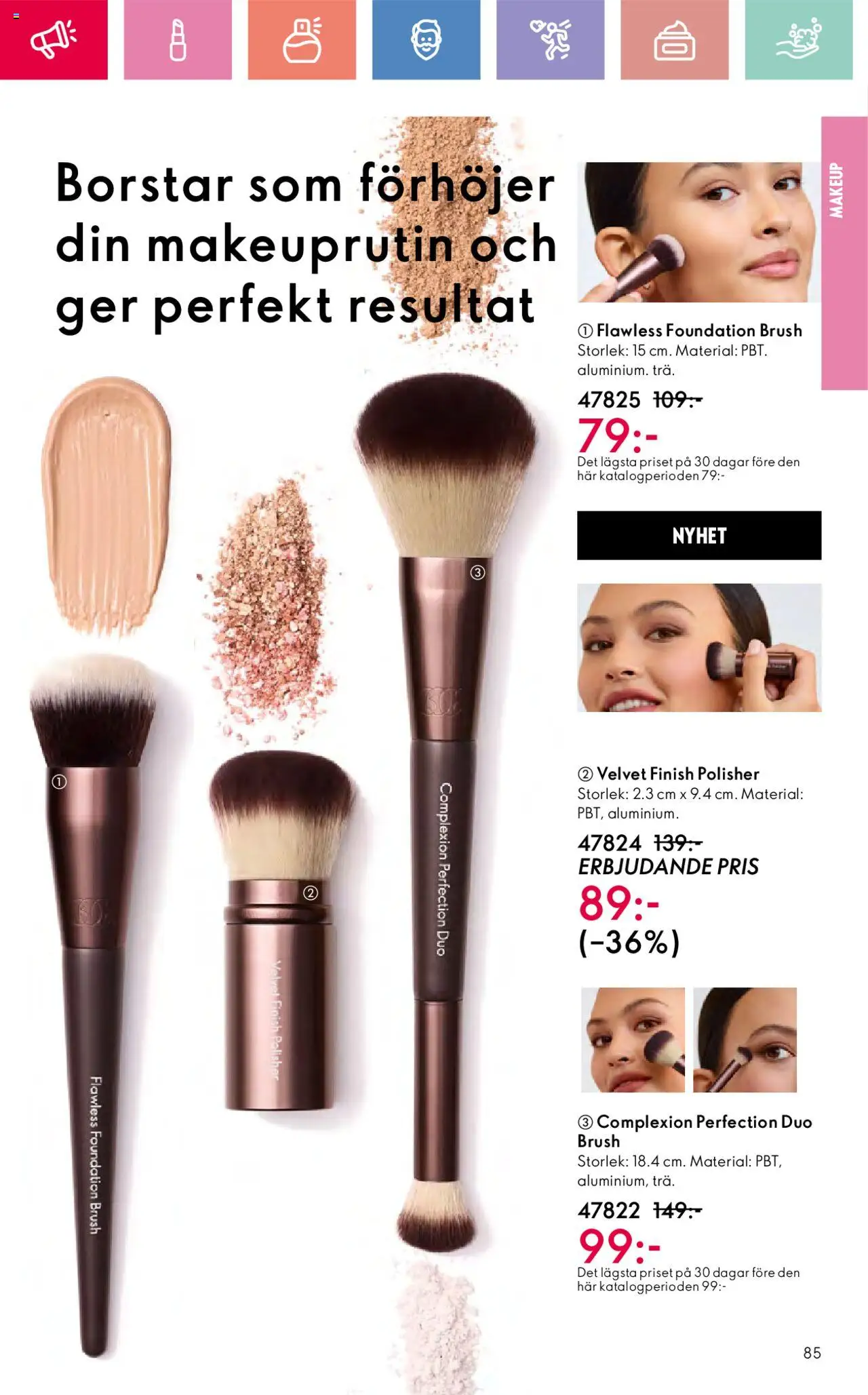 Oriflame reklamblad aktuell från 03.08.2025 | Sida: 85 | Produkter: Foundation