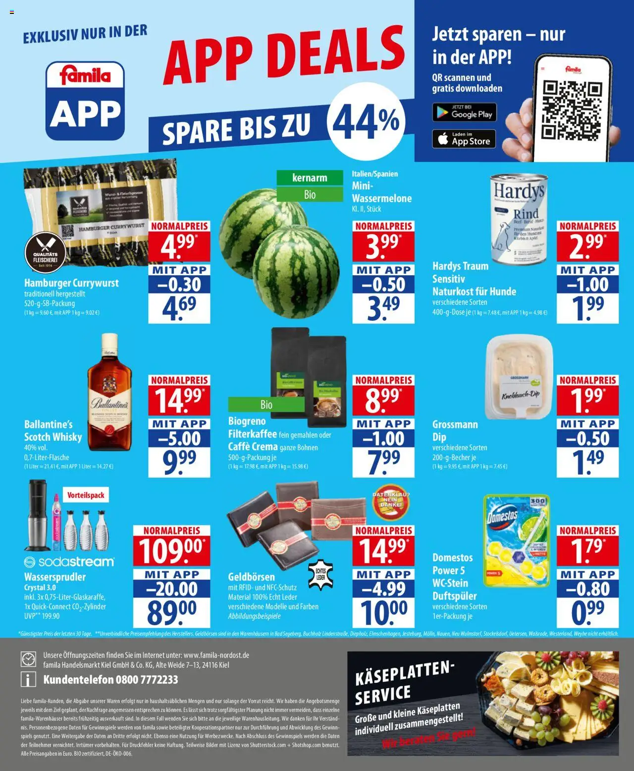 Famila Prospekt 	 - gültig ab dem 18.08.2025 | Seite: 24 | Produkte: Whisky, Bilder, Kürbis, Wassermelone