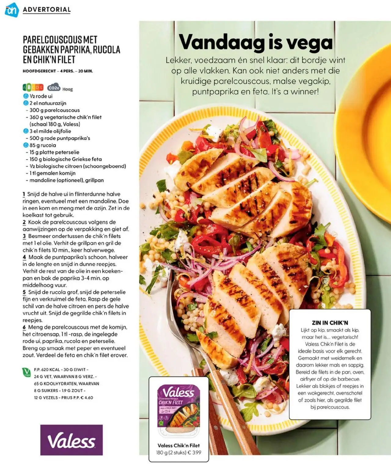  | Pagina: 12 | Producten: Ui, Rucola, Pan, Kész piskótalap