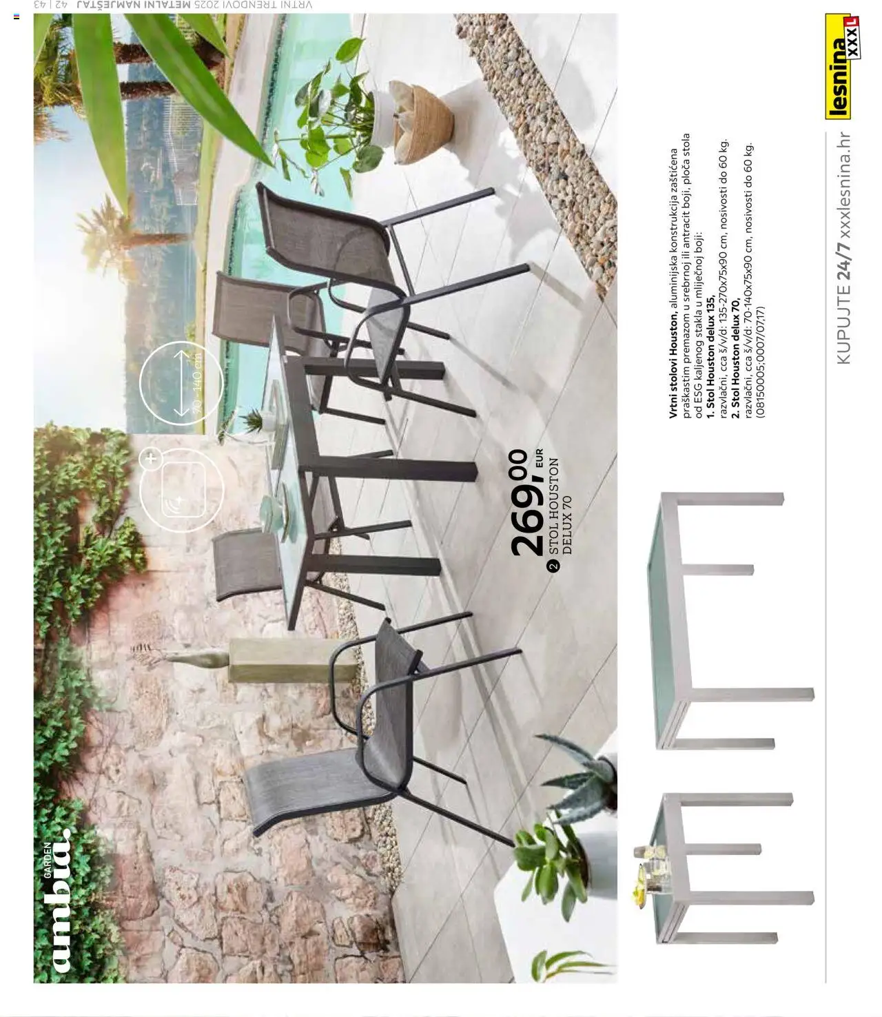 Lesnina katalog | vrijedi od 25.02.2025 | Stranica: 43 | Proizvodi: Stol