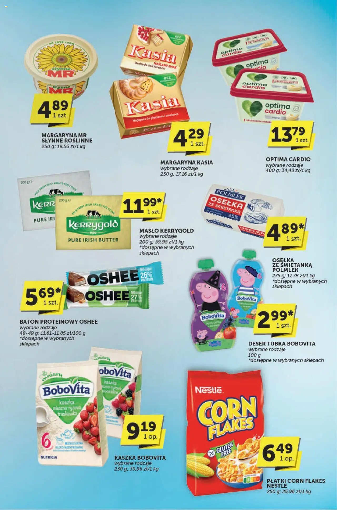Euro Sklep Gazetka - Katalog od 02.10.2025 | Strona: 5 | Produkty: Margaryna, Baton, Płatki, Corn Flakes