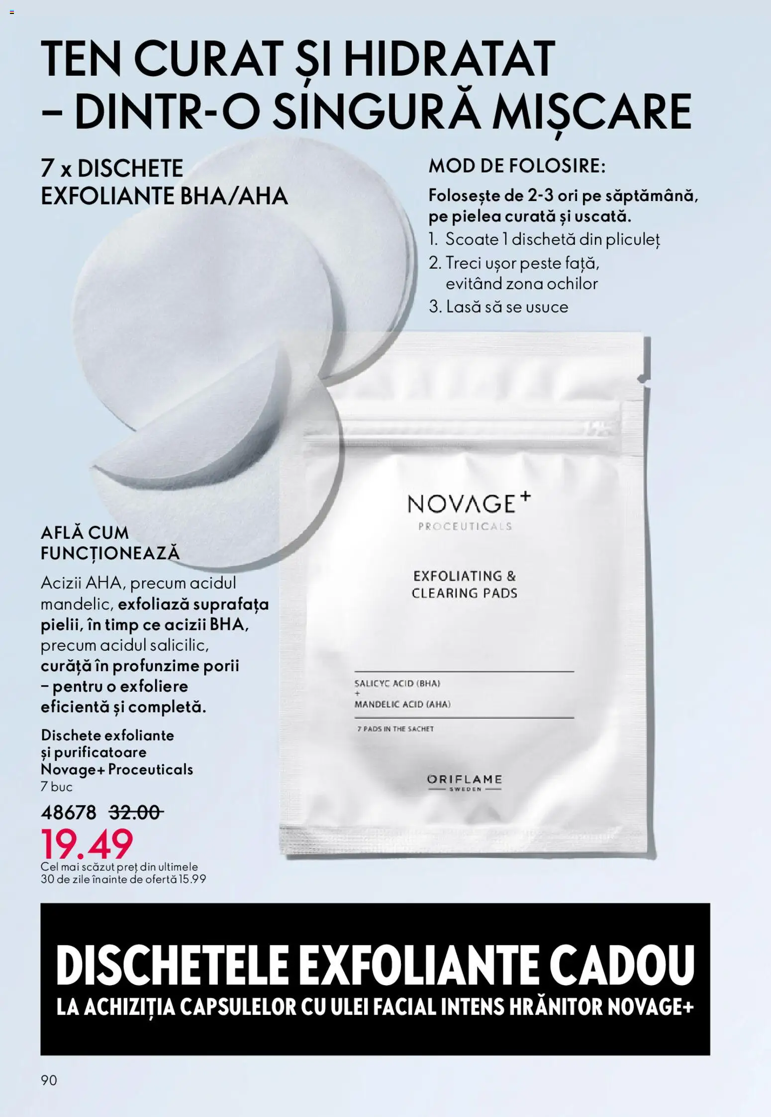 Noul catalog Oriflame – valabil de la 27.05.2026 | Pagină: 90 | Produse: Ulei, Pește