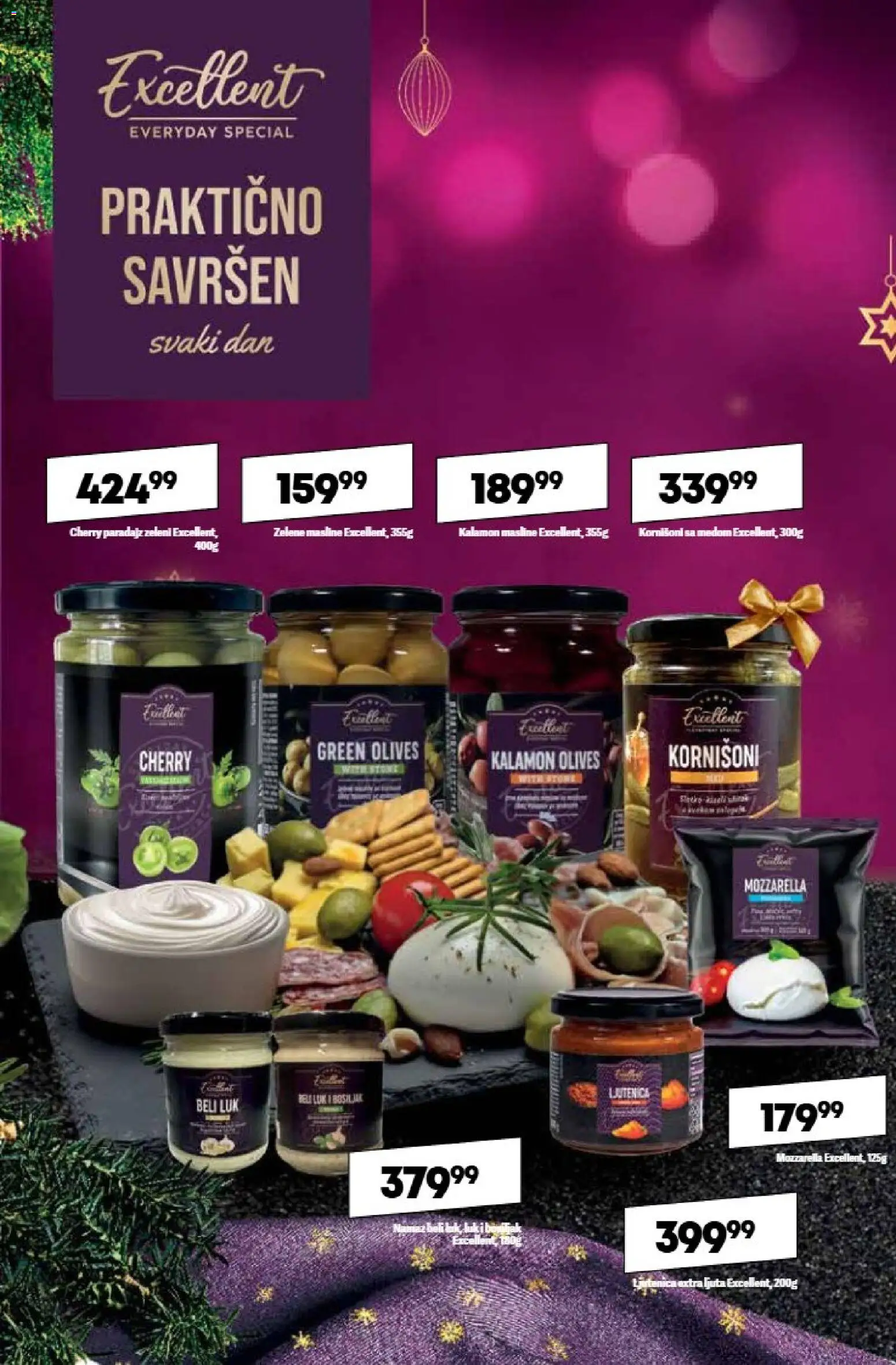 Maxi katalog - važi od 22.12.2025 | Strana: 6 | Proizvode: Masline, Kornišoni, Beli luk, Paradajz