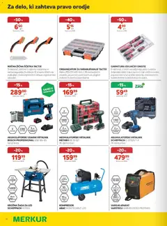 Merkur katalog akcije – veljaven od 07.01.2026 | Stran: 20 | Izdelki: Baterije, Orodje, Vrtalnik, Krožna žaga