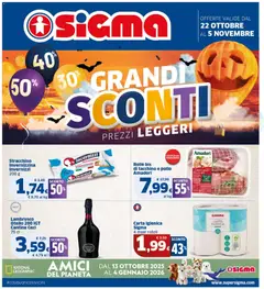 Anteprima del volantino Volantino SIGMA	 valido a partire dal 22.10.2025