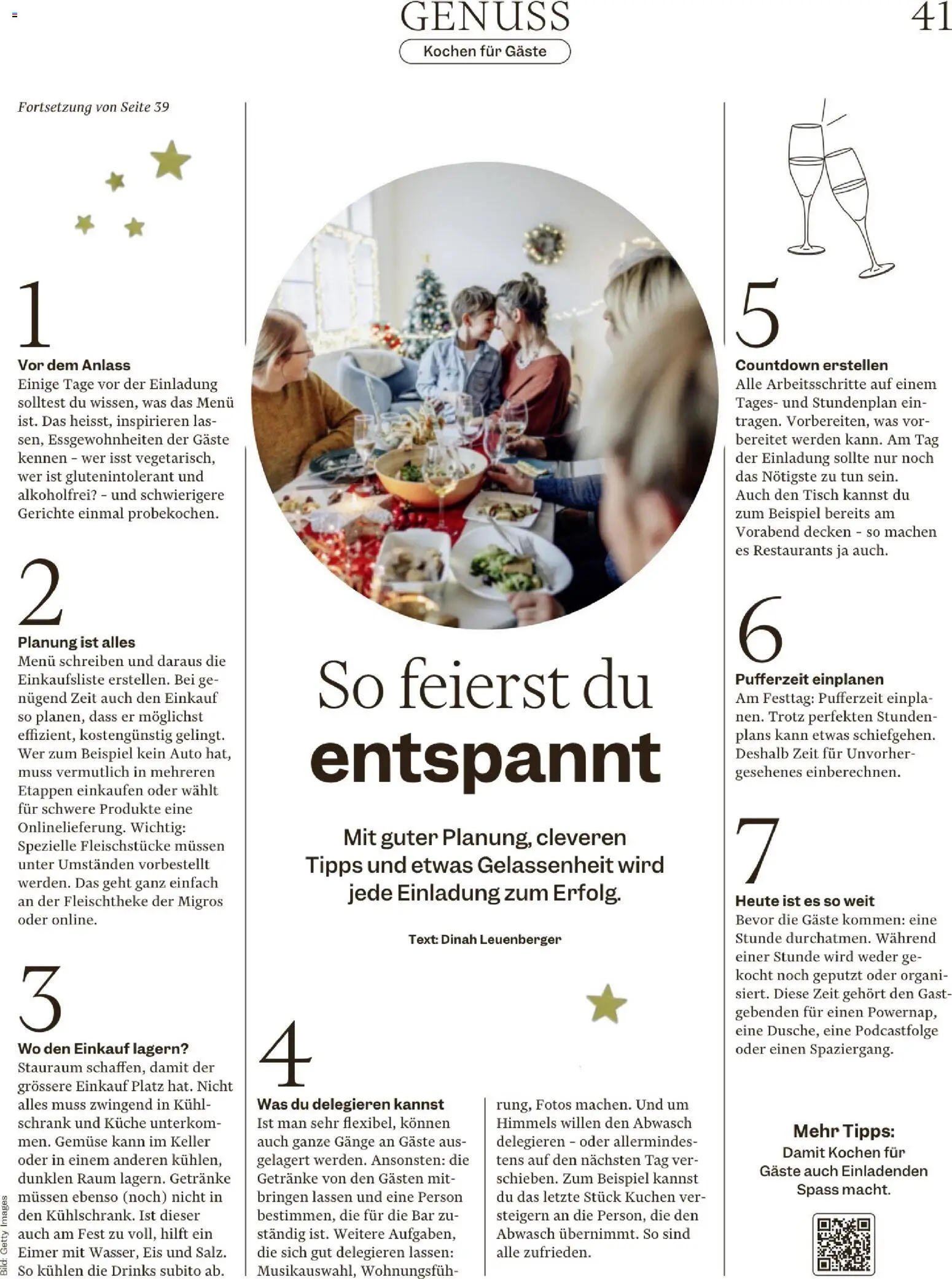 Migros Magazin – gültig ab 16.12.2025 | Seite: 41 | Produkte: Tisch, Schrank, Gemüse, Eis