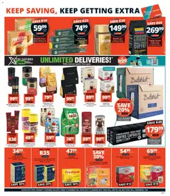 Checkers specials catalogue – valid from 13.11.2025 | Page: 11 | Products: Beans, Hot chocolate, Powder, Estuche organizador de viaje