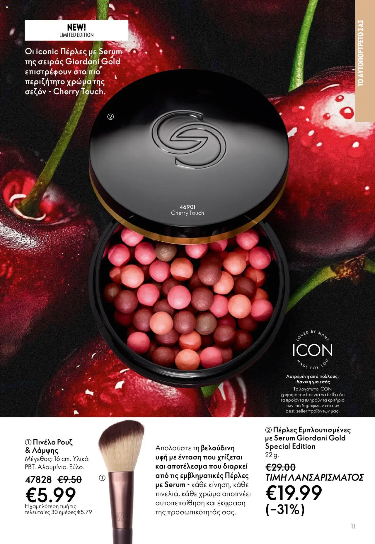  | Σελίδα: 11 | Προϊόντα: Ρουζ, Πινέλο