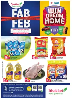 Preview of Shaklan - Weekend Deals - Shaklan 3 Supermarket, Al quoz Ind 2 valid from 30.01.2026
